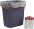 Inhouse 7 Gallon Clear Trash Bags, 120 Counts, Drawstring Garbage Bags