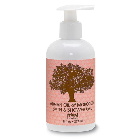 Primal Elements Argan Oil of Morocco Bath and Shower Gel, 8 Fluid Ounce