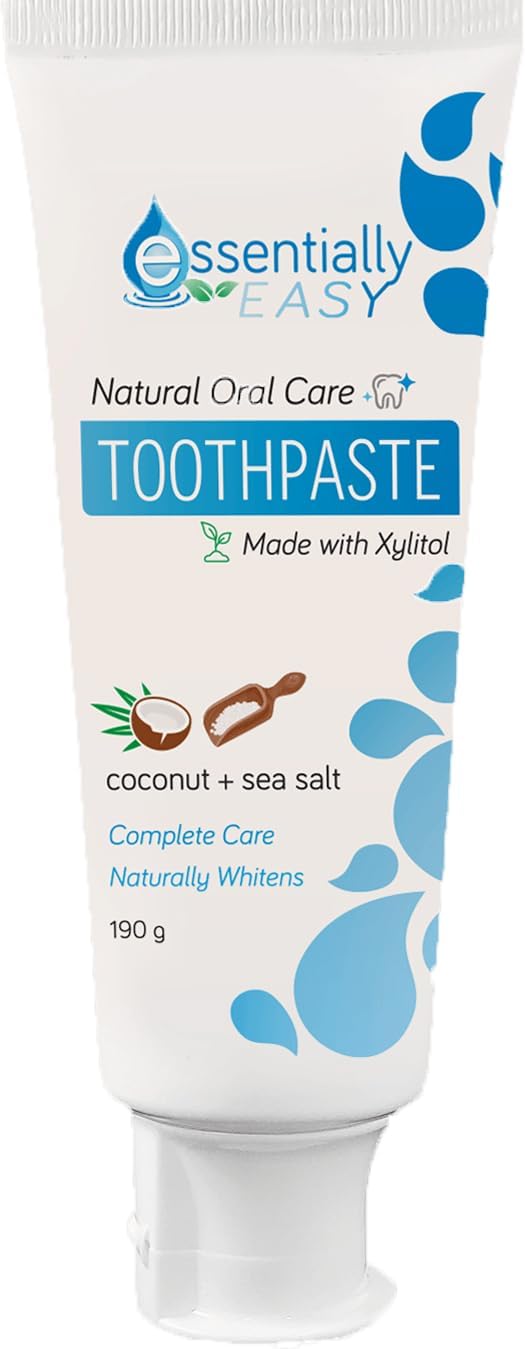 Natural Oral Care Toothpaste, Complete Care, Made with Xylitol, Coconut & Sea Salt, 190 Grams (Pack of 1)