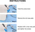 Eyeglasses Nose Pads, Upgraded Soft Silicone Air Chamber, 6 Pairs of Screw-in 15mm Nose Pad Set