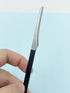 Professional Pedicure Knife Tools, Stainless Steel Foot Dead Skin Scraper, 3Pcs Black Scrubber