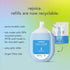 Method Gel Dish Soap Refill, 54 Fl Oz, Clementine, Biodegradable Formula