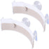 DOITOOL 2PCS Kitchen Trash Bag Holder, Suction Cup Sink Trash Bag Holder Rack for Kitchen, Grey
