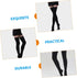 Long Black Compression Socks for Women - Thigh High Support for Varicose Veins