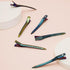 Kitsch Professional Alligator Clips for Hair Styling, 3.5" Aluminum Hair Sectioning Clips, Rust-Free, 6 Pcs