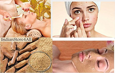 IS4A Pure Sandalwood (Chandan) Powder, 1/2 Ounce (35 Grams)