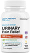 Puregen Labs Urinary Pain Relief Tablets, Maximum Strength OTC for Fast UTI Pain Relief, 72 Count