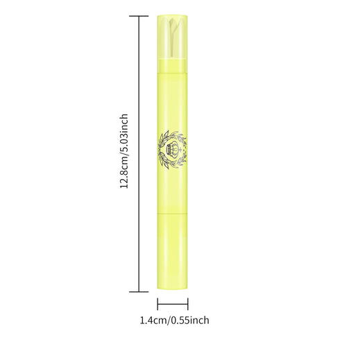 Ownest 4 Pcs Nail Polish Corrector Remover Pen, Nail Art Correction Set with Cotton Tip and 3 Refills for Perfect