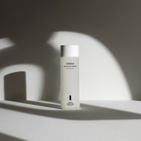Verso Skin Care Micellar Water Face Cleanser, Calming Gentle Cleanser for Youthful Skin