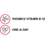 GNC Vitamin B-12 1000mcg, 90 Caplets | Supports Energy Production