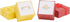 Juvale Ring Boxes Set - 24 Pack Multi-Color Cardboard Square 1.6x1.2x1.6 inches with Lids & Bows