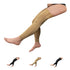 HealthyNees Footless Thigh High 20-30 mmHg Compression Wide Leg Stocking Zipper (With Zipper