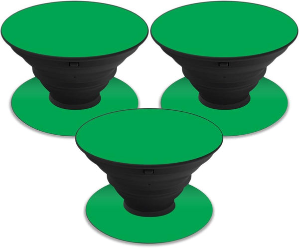MightySkins Skin - Solid Green for PopSocket PopSocket | Unique Vinyl Decal Wrap Cover | Easy to Apply & Remove | Made