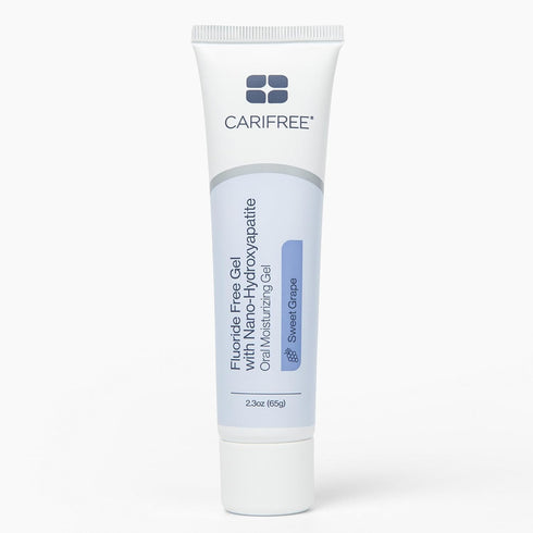 CariFree Fluoride Free Gel, Sweet Grape Flavor, Nano Hydroxyapatite Toothpaste, Neutralizes pH,