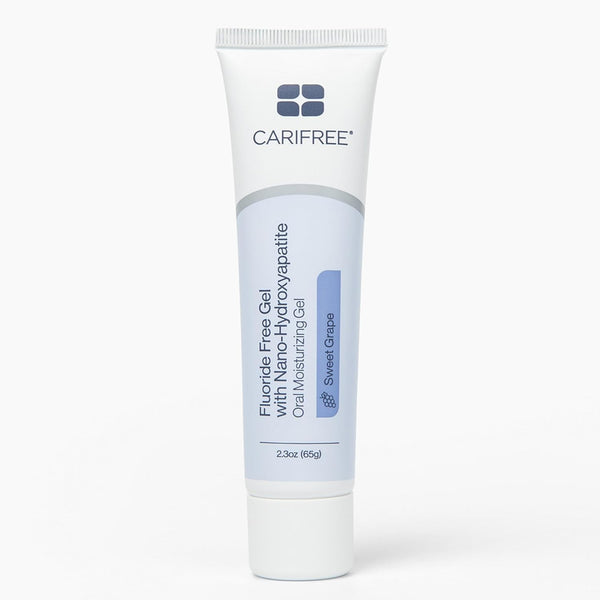 CariFree Fluoride Free Gel, Sweet Grape Flavor, Nano Hydroxyapatite Toothpaste, Neutralizes pH,