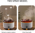 PEAPOET 500ML Volcano Flame Diffuser,Essential Oil Diffusers for Home,Decorative Bedroom Aromatherapy Scent Air