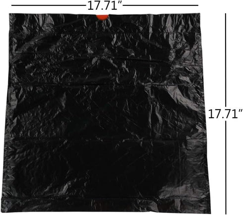 1.5 Gallon Small Drawstring Trash Bags, Black, 210 Counts
