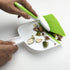Broom Dustpan Brush, Mini Broom and Dustpan Set for Desk, Home, Camping Tent, Light Green