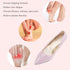 High Heel Inserts Women, Adhesive Velvety Cushioning Insoles for High Heels, ¾ Gel Cushion for Pain Relief, 2 Pairs,