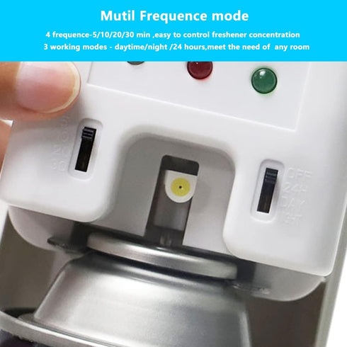 Automatic Air Freshener Spray Dispenser, FENGJIE Auto Air Fresheners for Home Room Office, Commercial Refill