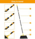KeFanta Outdoor Broom, 58" Heavy-Duty Commercial Broom for Floor Cleaning in Garage, Patio, Indoor Home