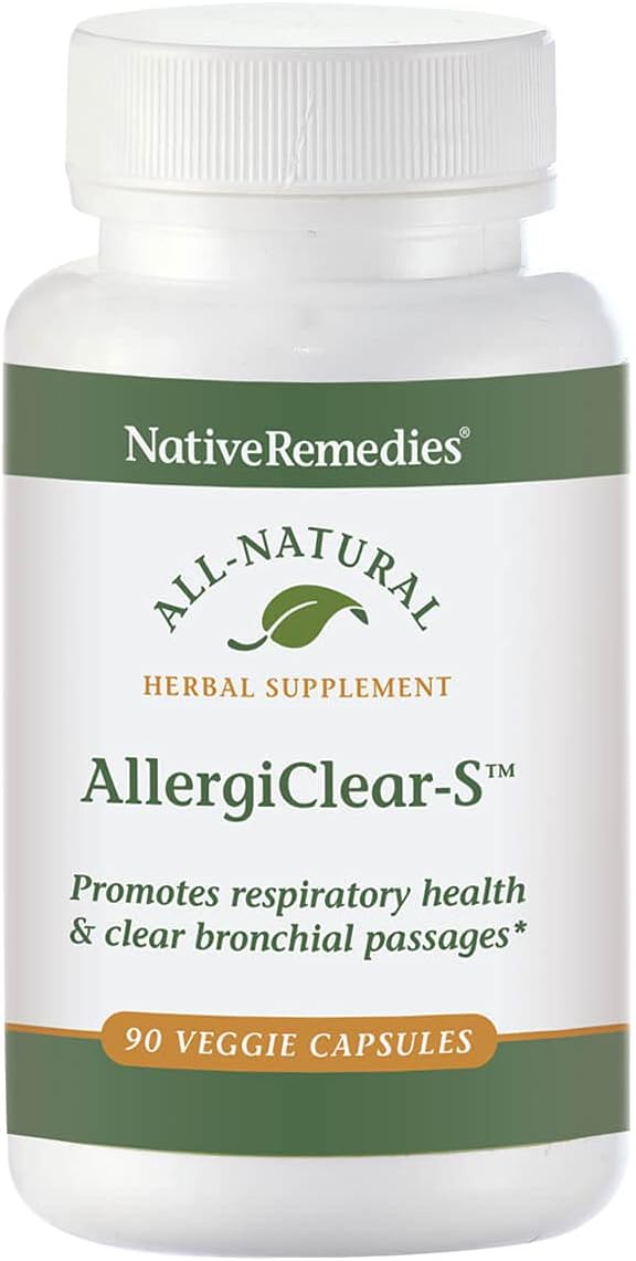 Native Remedies AllergiClear for Allergy Season Relief, 90 Tablets