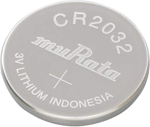 Murata CR2032 DL2032 ECR2032 3V (5 Battery Lithium Coin Cell Batteries)