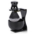 Je&Co Men's Shaving Brush Set - 3 in 1 Synthetic Brush with Steel Bowl and Acrylic Stand
