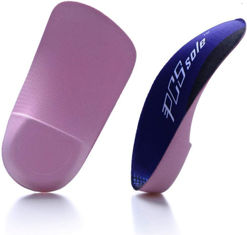 PCSsole’s 3/4 Orthotics Shoe Insoles, High Arch Supports for Plantar Fasciitis, Flat Feet, Relief Heel Spur Pain