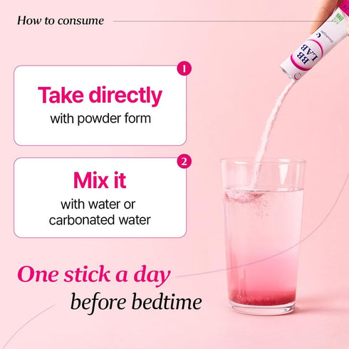 BB LAB Good Night Low Molecular Collagen Powder Stick Supplement, Halal Certified, 30 Sticks