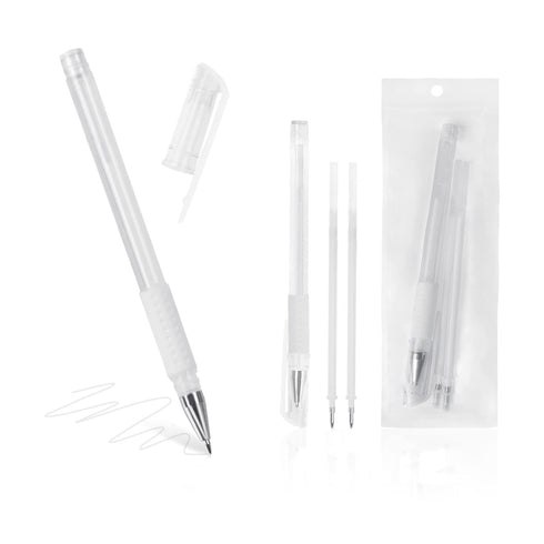 Eyebrow Microblading Marker Pen, Skin Marker for Permanent Makeup Position Mapping (White)