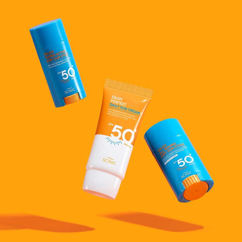 SCINIC Super Active Airy Sun Stick SPF50+ PA++++, 0.53oz (15g), Korean Skincare with Strong UV Protection