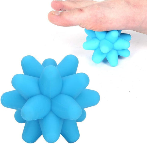 TMISHION Portable Acupoint Massage Ball, Muscle Release Deep Tissue Massage Silicone Fitness Ball, No Odor Gear