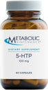 Metabolic Maintenance 5-HTP (5-Hydroxytryptophan), 100mg - Mood Support Supplement with Vitamin C & B6, 60 Capsules