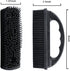 Rubber Pet Hair Removal Brush, Lint & Hair Remover Tool for Cleaning, Grooming, Silicone Lint and Fur Removal, Black