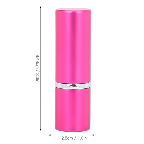 Facial Roller, Volcanic Stone Oil Control Roller for Skincare Makeup Face Massage, Rose Red