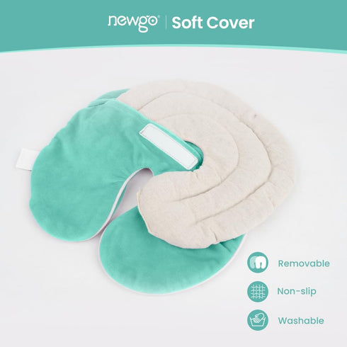 NEWGO Microwave Heating Pad for Face, Hot Cold Gel Ice Pack for Sinus Pressure Relief