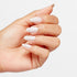 OPI Nail Lacquer Nail Polish | Opaque Light White & Gray Crème | Vegan, Fast Drying, Chip Resistant