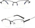 MIRYEA Progressive Multifocus Computer Reading Glasses, Blue Light Blocking Readers 1.5