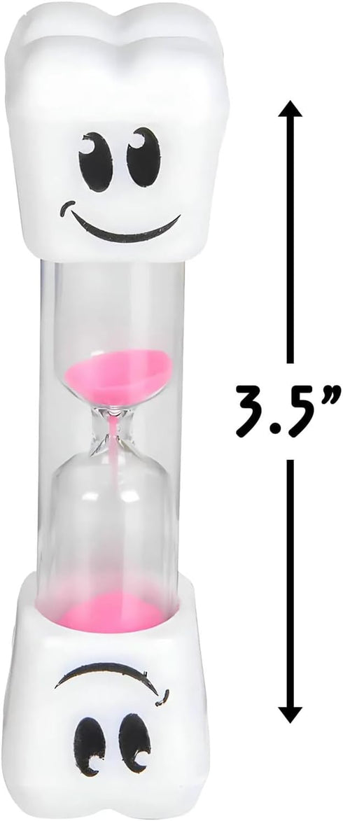 Smile Tooth 2 Minute Sand Timer in Assorted Colors