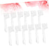 Ipetboom 12pcs Set Othbrush Head Dust Cover Electric Toothbrush Round Head Cap Travel Friendly