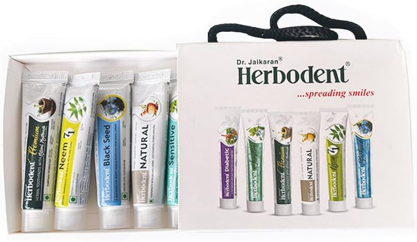Natural Travel Pack - Amazing Toothpaste Minis 15g (Pack of 6) |