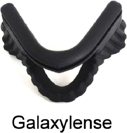 GALAXYLENSE Compatibe Replacement Nose Pads Rubber Kits For Oakley M Frame Heater/Strike/Sweep/Hybrid Black