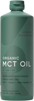 Sports Research Keto MCT Oil - Organic Coconuts, Non-GMO Vegan, Unflavored, 32 Oz - C8, C10, C12 MCTs for Body & Brain