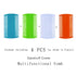 zYoung 4 Pcs Double Sided Fine Tooth Hair Comb Set