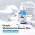 Hyaluronic Acid Serum - Korean Skin Care I Hydrating Serum for Face with Hyaluronic Acid & Vitamin B5 & Vegan Collagen I Face Moisturizer for Plumping and Fine Lines 1.01 fl oz