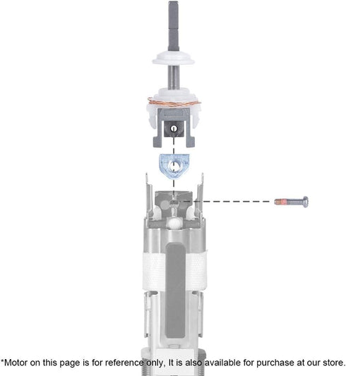Electric Toothbrush Metal Shaft/Link Rod Parts, Compatible with Philips HX9900, HX6800, HX7500, HX751v, HX9690 Series