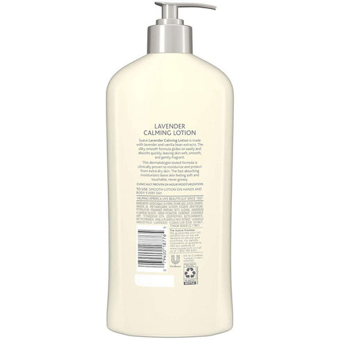 Suave Body Lotion Lavender Vanilla, 18 Fluid Ounce, Pack Of 2