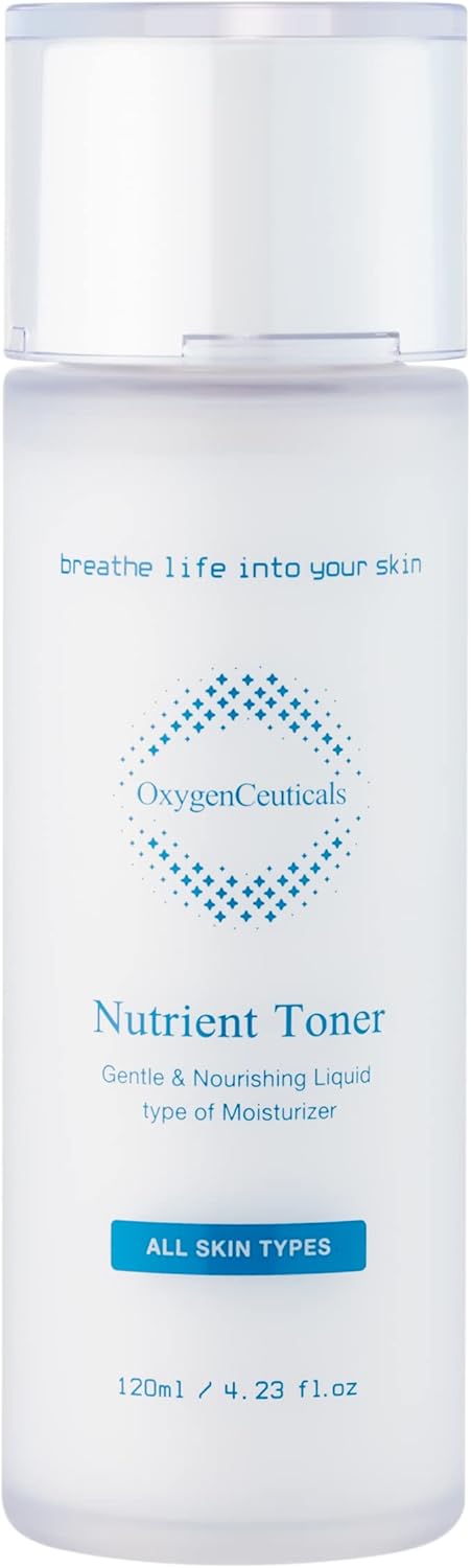 Nutrient Toner, Hydrating Essence with Hyaluronic Acid, Korean Skincare Glass Skin, 4 Ounces