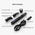Nose Hair Trimmer for Men, Rechargeable 4-in-1 Grooming Trimmer for Eyebrow Hair Removal, No Pull No Snag